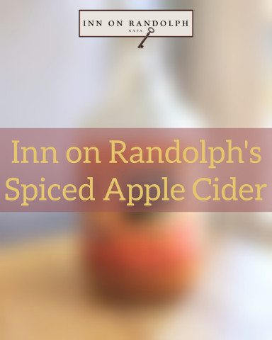 Inn on Randolph’s Spiced Apple Cider