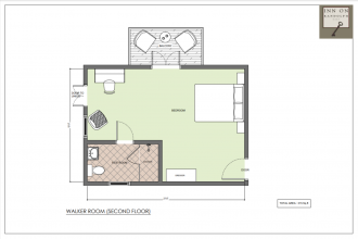 Walker Room - Non Smoking - Room Plan