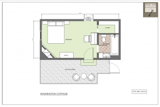 Washington Cottage - Non Smoking - Room Plan